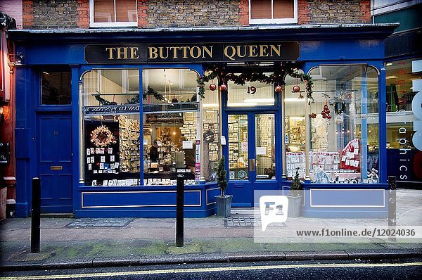 The Button Queen Knopfladen  London  England