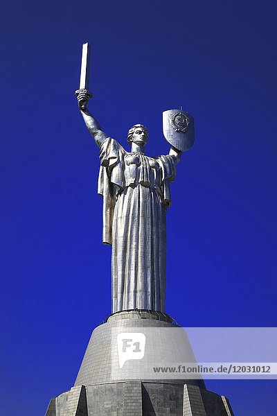 Mutter-Heimat-Statue  Kiew  Ukraine  Europa