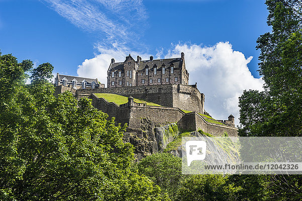 Edinburgh Castle  UNESCO-Weltkulturerbe  Edinburgh  Schottland  Vereinigtes Königreich  Europa