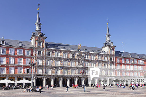 Casa de la Panaderia  Plaza Mayor  Madrid  Spanien  Europa