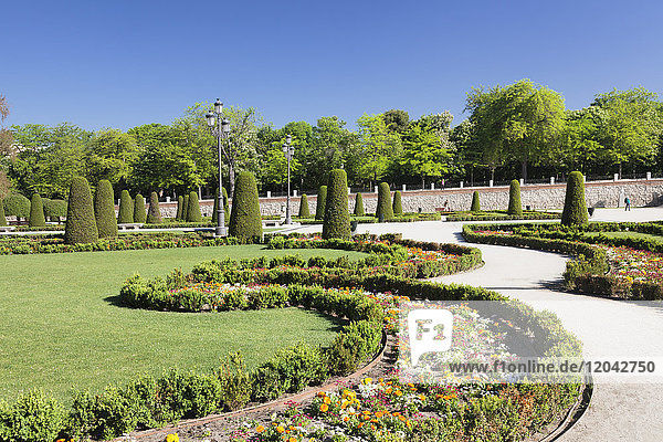 Retiro Park (Parque del Buen Retiro)  Madrid  Spanien  Europa