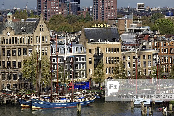 Veerhaven District  Rotterdam  South Holland  Netherlands  Europe