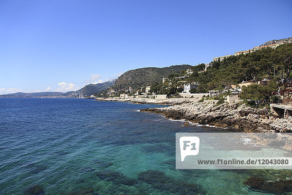 Cap d'Ail  Cote d'Azur  French Riviera  Provence  France  Mediterranean  Europe