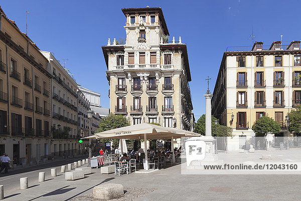 Plaza de Ramales  Madrid  Spanien  Europa