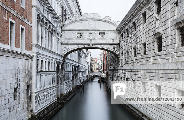 Seufzerbrücke  Venedig  UNESCO-Weltkulturerbe  Venetien  Italien  Europa