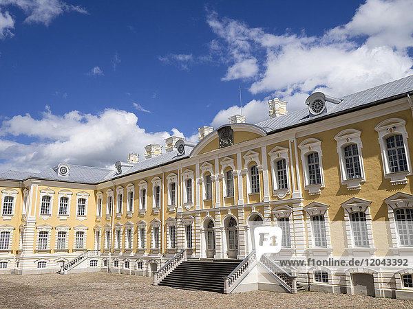 Rundale Palace  Lettland  Baltische Staaten  Europa