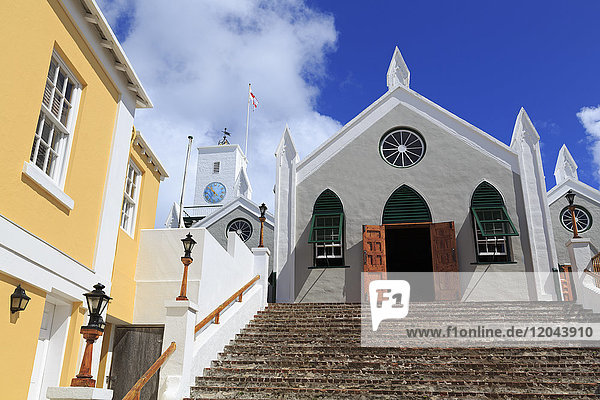 St. Peter's Church  Stadt St. George  Gemeinde St. George's  Bermuda  Mittelamerika