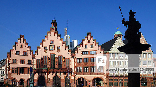 Rathaus Roemer  Frankfurt am Main  Hessen  Deutschland  Europa