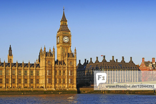 Big Ben  Houses of Parliament  UNESCO-Weltkulturerbe  London  England  Vereinigtes Königreich  Europa