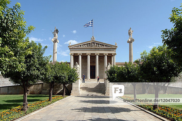 Akademie von Athen  Athen  Attiki  Griechenland  Europa