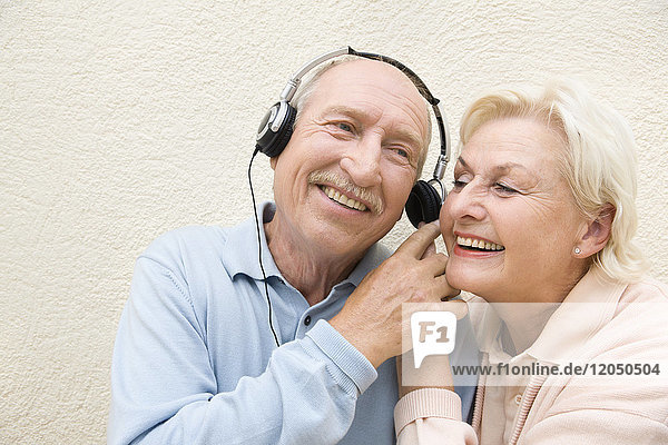 Couple Listening to Music