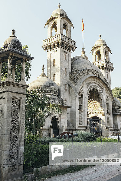 Laxmi Vilas Palace Gate  Vadodara  Gujarat  Indien