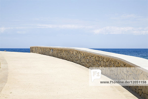 Lookout Point am Meer  Mallorca  Spanien