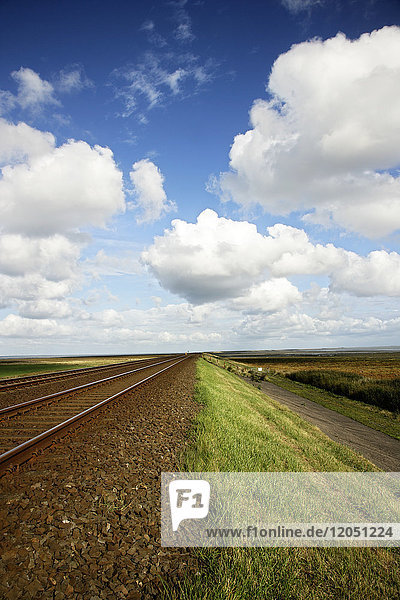 Train Tracks Sylt Germany