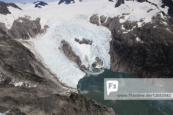 Northwestern Glacier  Kenai Fjords National Park; Alaska  Vereinigte Staaten Von Amerika