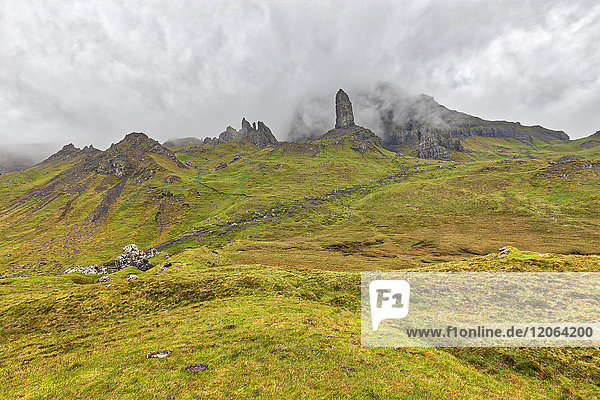 Old Man of Storr on the Isle of Skye  Scotland