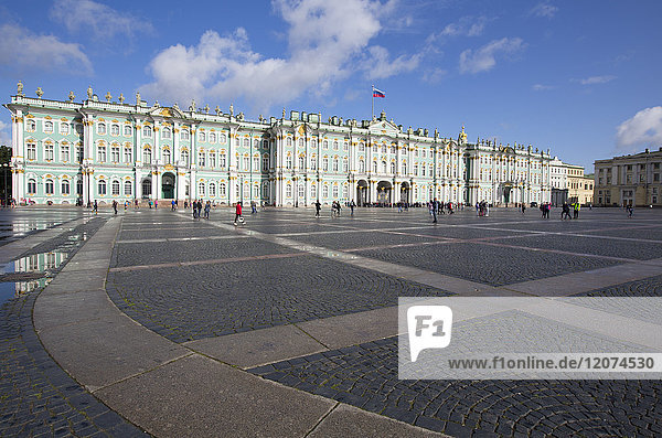 Staatliches Eremitage-Museum  UNESCO-Weltkulturerbe  St. Petersburg  Russland  Europa