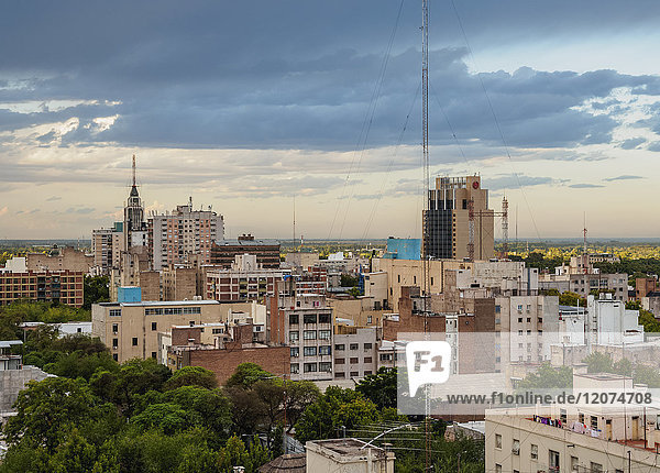 Cityscape of Mendoza  Argentina  South America