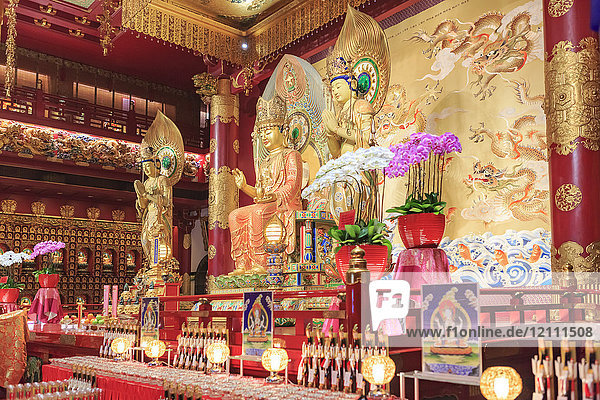 Singapur  Tempel und Museum für Zahnrelikte des Buddha