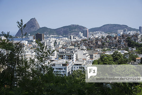 Brasilien  Rio de Janeiro  Blick auf die Stadt