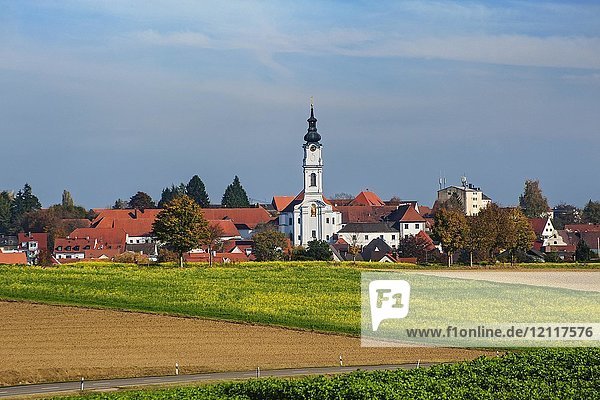 Altomünster mit Kloster  Bayern  Deutschland  Europa