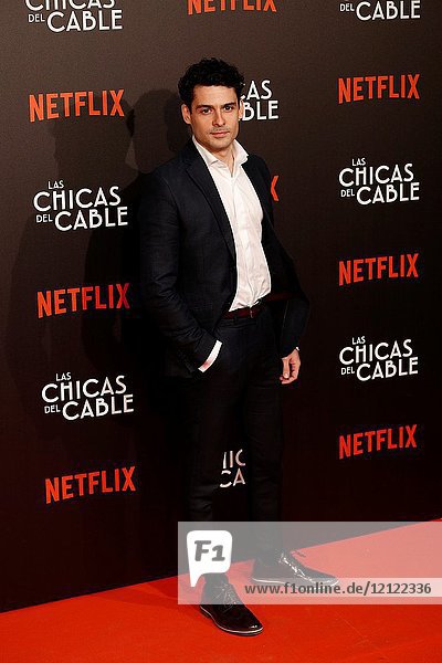 Premiere of the Netflix series Las chicas del cable.Nico Romero.Madrid. 27/04/2017.(Photo by Angel Manzano)..