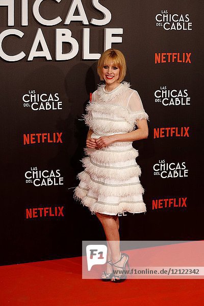 Premiere of the Netflix series Las chicas del cable.Nadia de Santiago y Maggie Civantos.Madrid. 27/04/2017.(Photo by Angel Manzano)..