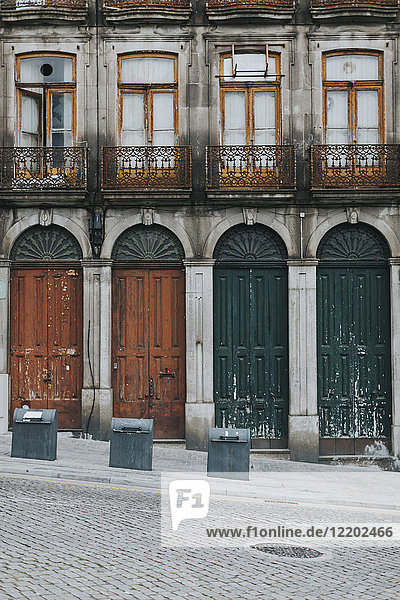 Portugal Porto Hausfassade Teilansicht