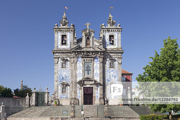 Kirche San Ildefonso  Praca da Batalha  Porto (Oporto)  Portugal  Europa