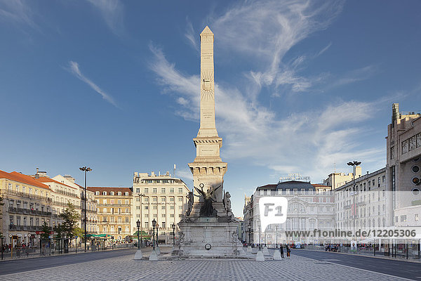 Praca dos Restauradores  Obelisk  Avenida da Liberdade  Lissabon  Portugal  Europa