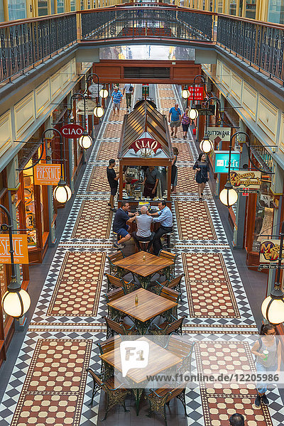 Adelaide Arcade in der Rundle Mall in Adelaide  Südaustralien  Australien  Pazifik