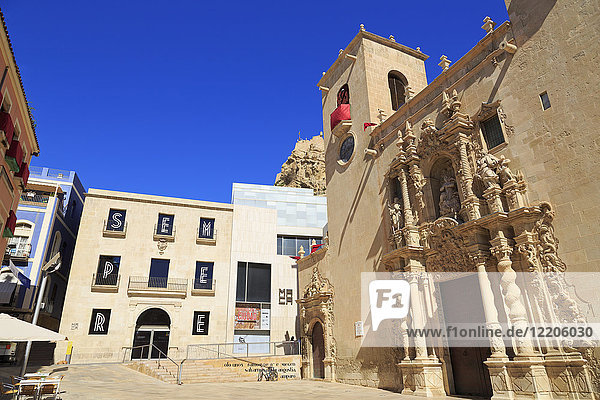 Basilika de Santa Maria  Alicante  Spanien  Europa