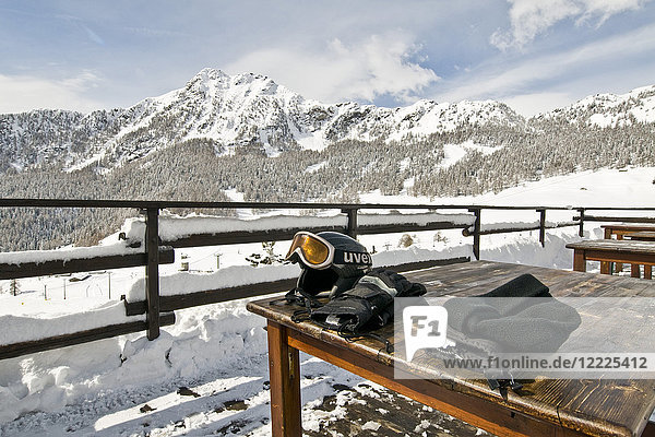 Skiing Torgnon Aosta Valley Italy