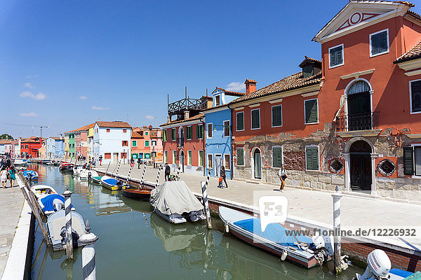 Italien  Venetien  Venedig  Insel Burano
