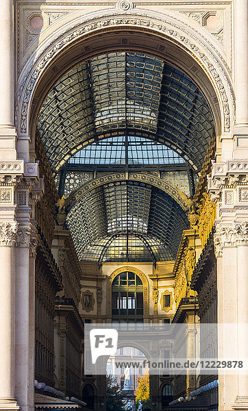 Italy  Lombardy  Milan  Galleria Vittorio Emanuele II
