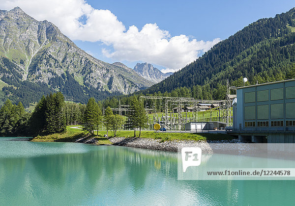 Wasserkraftwerk  Bergell  Schweiz