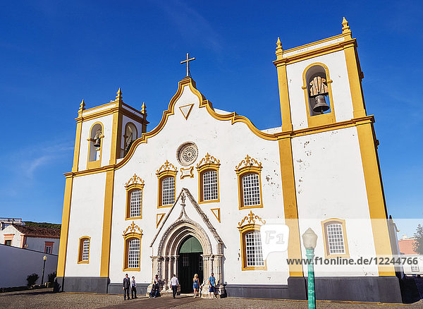 Hauptkirche  Praia da Vitoria  Insel Terceira  Azoren  Portugal  Atlantik  Europa