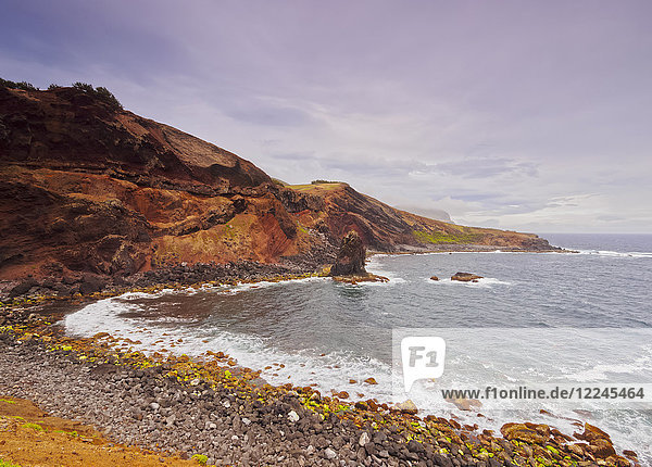 Coast of Porto Afonso Graciosa Island Azores Portugal Atlantic Europe