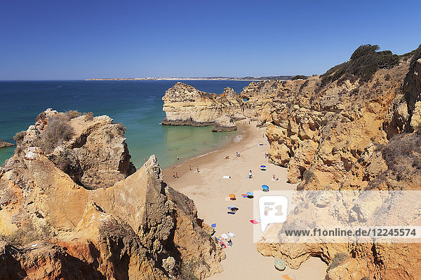 Praia de tres Irmaos Strand  Atlantik  Alvor  Algarve  Portugal  Europa