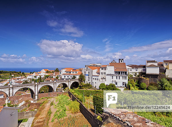 Brücke in Nordeste  Insel Sao Miguel  Azoren  Portugal  Atlantik  Europa