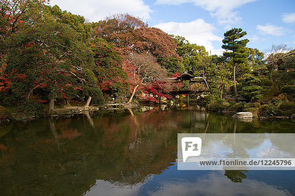 Die Gärten von Shosei-en  Kyoto  Japan  Asien