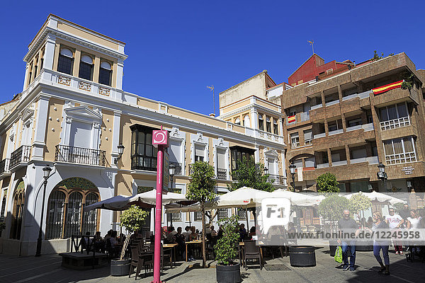 Plaza Alcalde Coto Mora  Huelva  Andalusien  Spanien  Europa