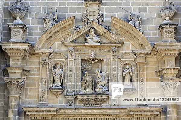 Kathedrale  Jerez de la Frontera  Andalusien  Spanien  Europa