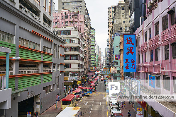 Mong Kok (Mongkok)  Kowloon  Hongkong  China  Asien