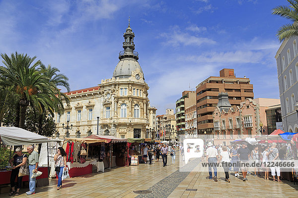 Rathaus von Cartagena  Cartagena  Murcia  Spanien  Europa