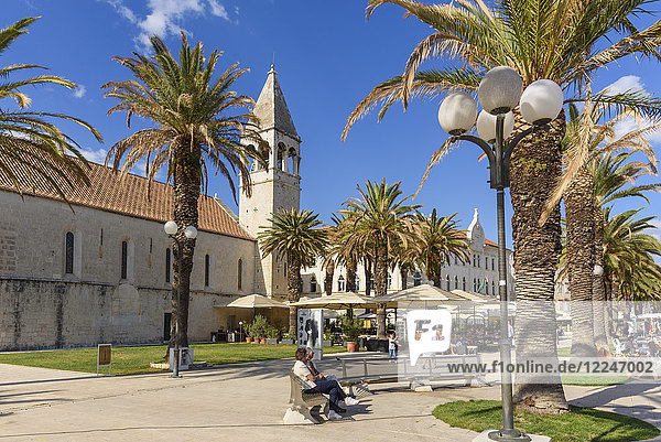 Kirche des Heiligen Dominikus  Altstadt von Trogir  UNESCO-Weltkulturerbe  Kroatien  Europa