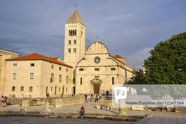 Kirche der Heiligen Maria  Altstadt  Zadar  Kroatien  Europa
