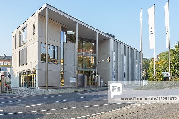 Besucherzentrum der Porzellanmanufaktur Meißen Sachsen Deutschland Europa