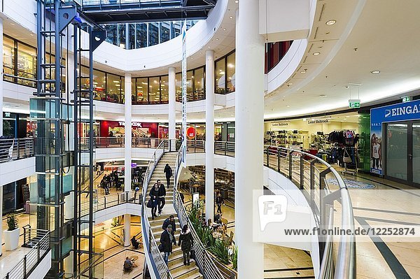 Einkaufszentrum Post Galerie  Karlsruhe  Baden-Württemberg  Deutschland  Europa