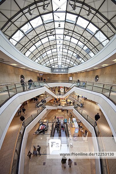 Einkaufszentrum City-Arkaden  Wuppertal  Bergisches Land  Nordrhein-Westfalen  Deutschland  Europa
